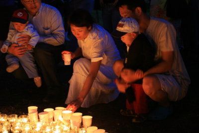 Candle Vigil May 17, 2008