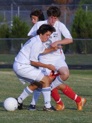 PHS SOCCER VS McDONOUGH 9/08