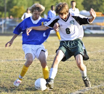 PHS JV SOCCER T STONE 10/08