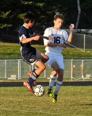 PHS VARSITY SOCCER VS LA PLATA - 9/12/12