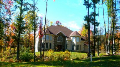 Custom Home in the Woods of Fountain Springs, PA