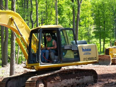 Tom At Work - Fountain Springs, PA