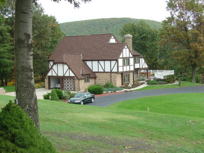 Pennsyvania Hillside Home
