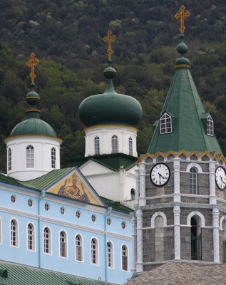 domes-St Panteleimon Monastery