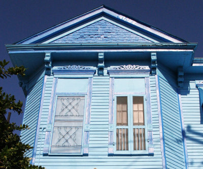 blue house-New Orleans