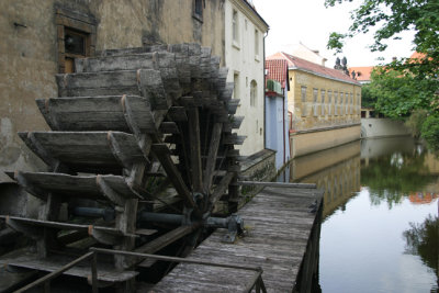 water wheel-Prague