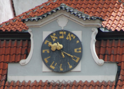 Jewish Clock-Prague
