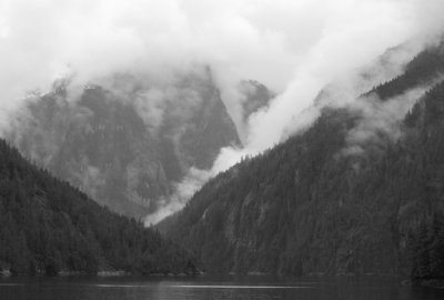 fog and mountains-Misty Fjords-Ketchikan