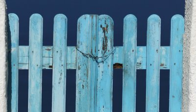 blue gate-Santorini