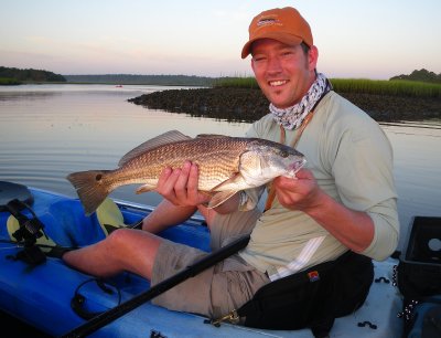 Braley with his 1st  Slot Redfish