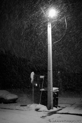 Snowing In Athens - Feb 2008