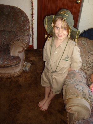 Becky in her Australia Zoo outfit.JPG