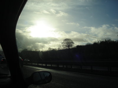 The sky was blue sometimes - on travelling days!.JPG
