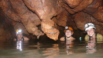 Wet Costa Rican Cave