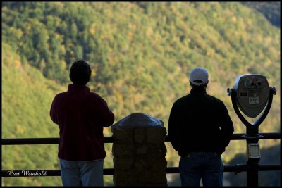 The scene from Colton Point