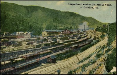 Emporium Lumber Co. at Galeton Pa.