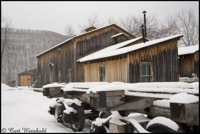 Rail car & Lumber Camp