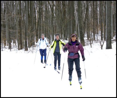 Cross Country skiing, Patterson Park
