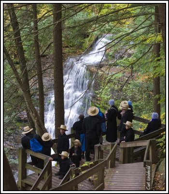 Amish waterfall