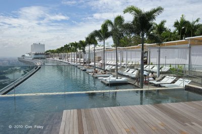 View from the pool