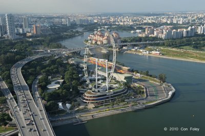 View from the Sands SkyPark