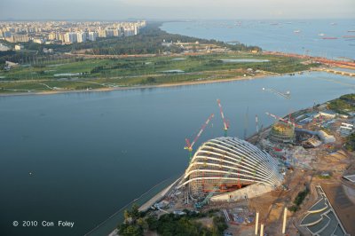 View from the Sands SkyPark