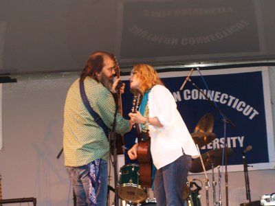 Allison Moorer and Steve Earle in New Haven 2008