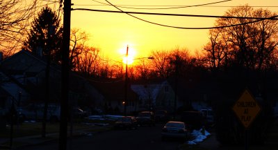 Merrick sunset