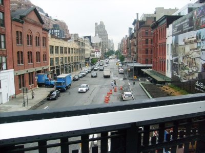 The High Line park in Chelsea