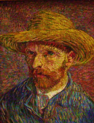 Van Gogh self-portrait at the Metropolitan Museum