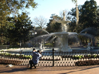 Forsythe Park fountain