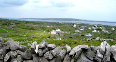 Aerial view of Inisheer