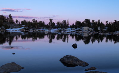 Evening at Island Pass