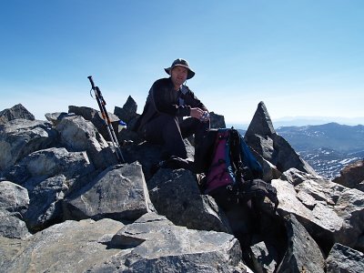 Summit of Mount Davis (3750m)