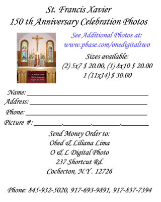 St. Francis Xavier 150 Anniversary