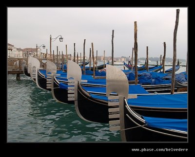Gondola Moorings #4, Venice