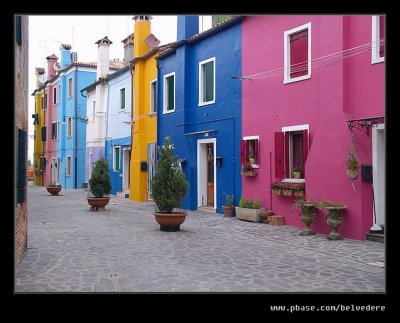 Colourful Courtyard, Burano