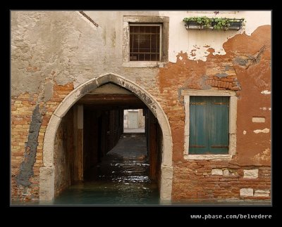 Arched Waterway, Venice