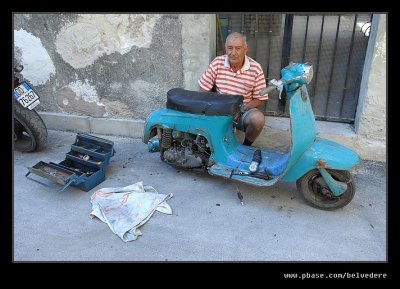 Roadside Repairs, Ortigia, Sicily