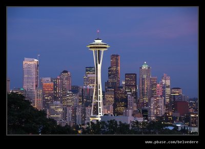 Twilight over Downtown #5, Seattle
