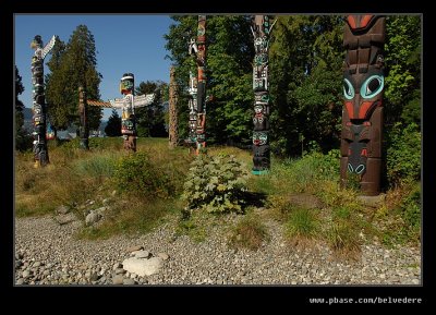 Stanley Park Totem Poles #1, Vancouver