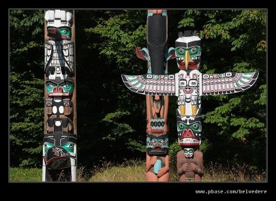 Stanley Park Totem Poles #2, Vancouver