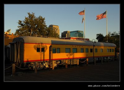 Railroad Car, Old Sacramento, California