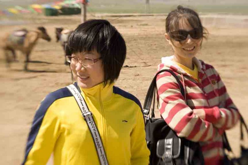 Amber and Betty, our Custodians.