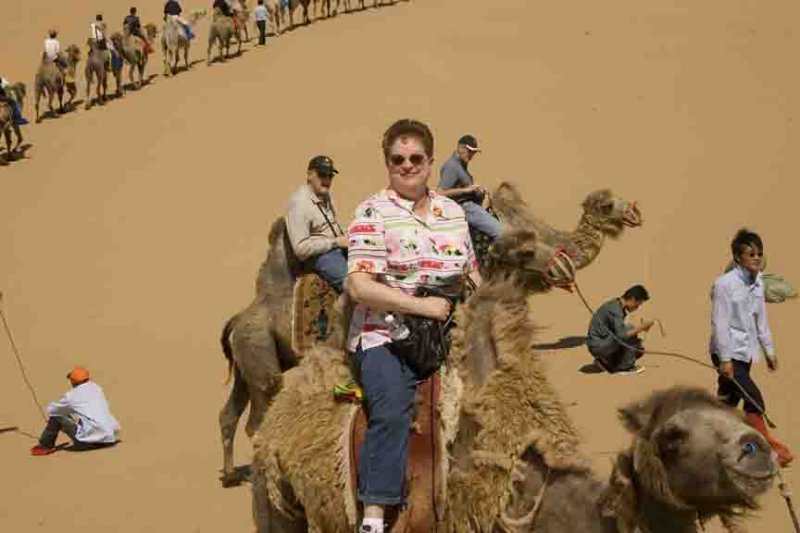 Lady Diana and her retinue