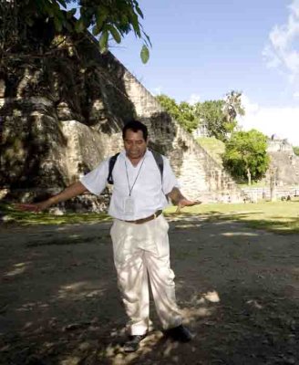 Lecture at Tikal
