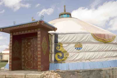 Yurt with Big Door