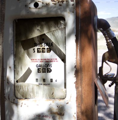 Gas pump2- Scipio, Utah
