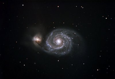 M 51, The Whirlpool Galaxy