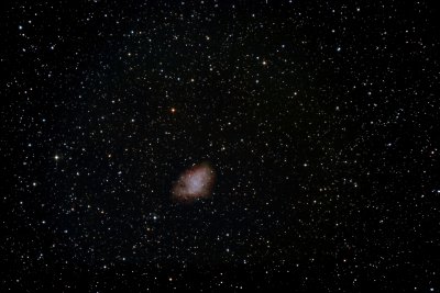 M1, The Crab Nebula in RGB